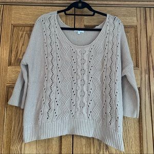 Gap 3/4 length sleeve sweater